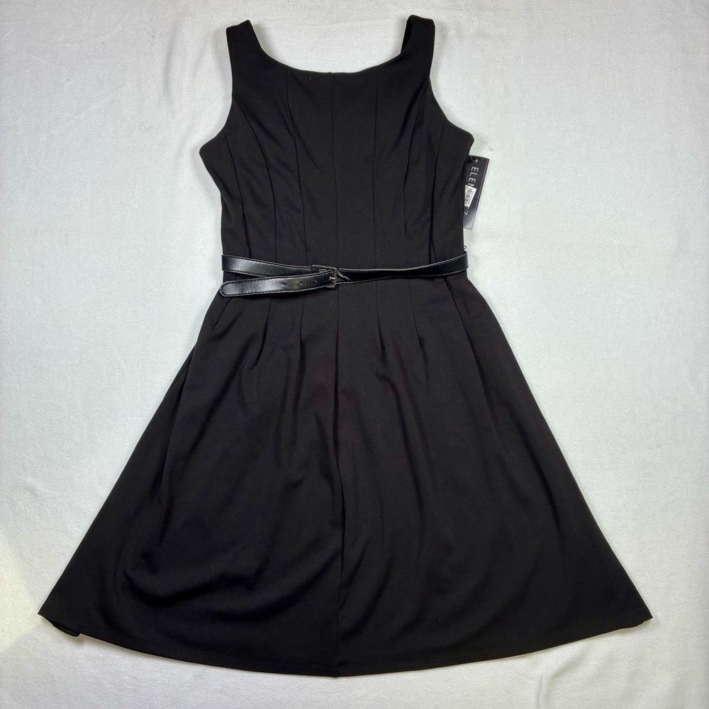 Elementz Black A-line Dress Round Neck Sleeveless Large NWT *READ DESCRIPTION